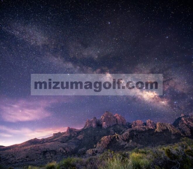 Cagar Alam Langit Gelap Internasional Greater Big Bend Texas