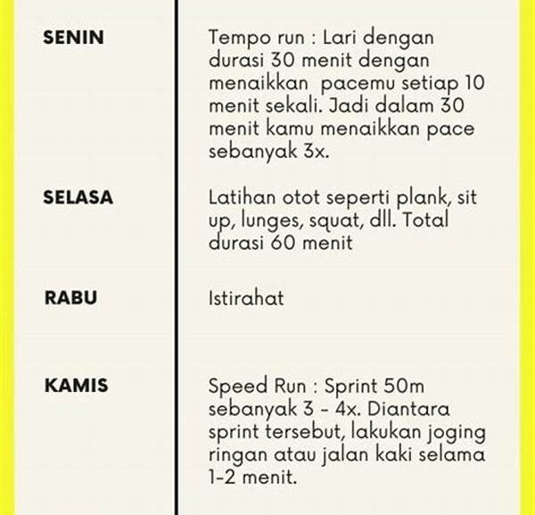 Program Olahraga