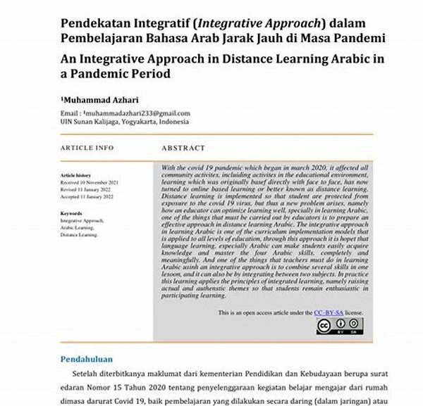 Approach Integratif