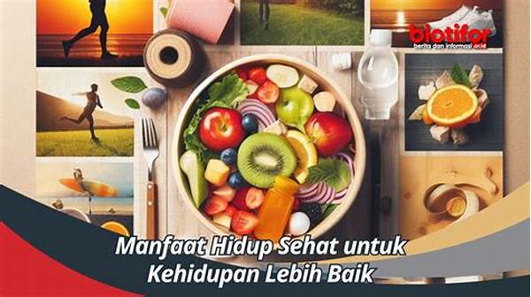 Manfaat Hidup Sehat