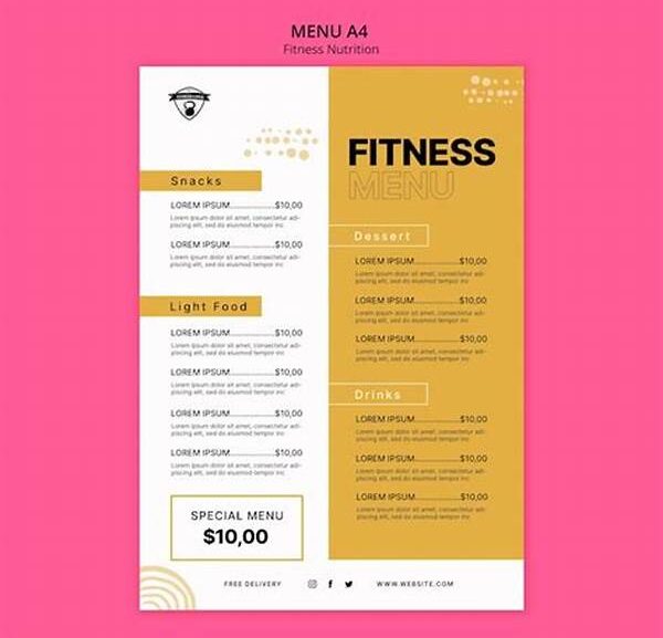 Menu Fitness